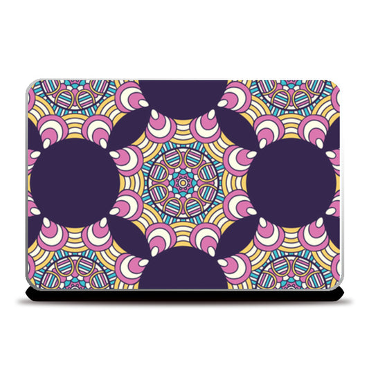 Dark Pattern Art Laptop Skins