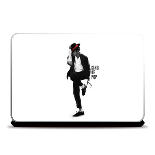 King of Pop Laptop Skins