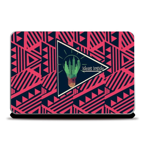 Ideas inside pink  Laptop Skins