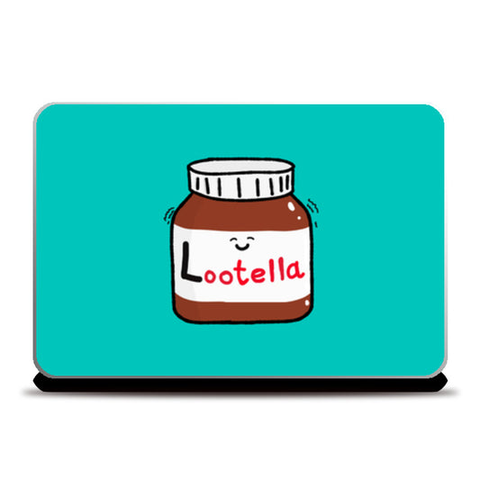 Lootella (BG Color) Laptop Skins