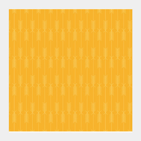 Fabric Yellow Arrow Square Art Prints PosterGully Specials