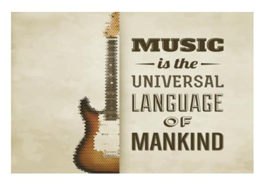 PosterGully Specials, Music Message Wall Art