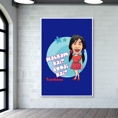 Malham Hai Sooji Hai? Wall Art