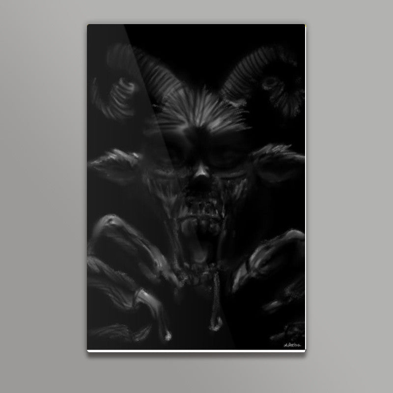 Macabre Devil Wall Art