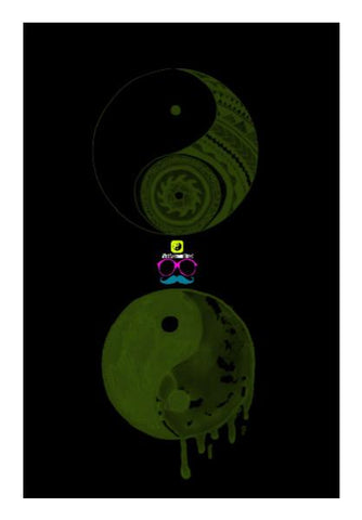 PosterGully Specials, Ying To Yang Wall Art | Sukhmani Kaur | PosterGully Specials, - PosterGully