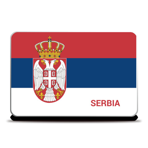 Serbia | #Footballfan Laptop Skins
