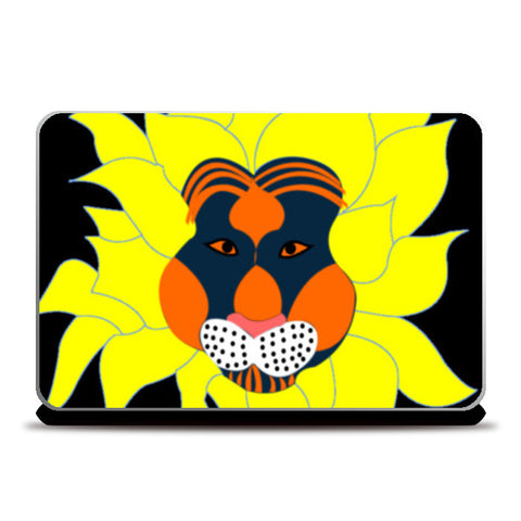Lion Art Laptop Skins