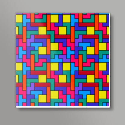 All About Colors Square Art Prints