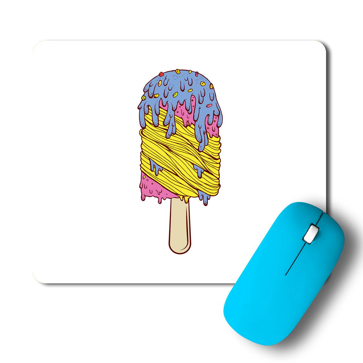 Melting Icecream Artwork Mousepad