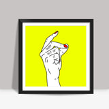 SNAP OUT OF IT Square Art Prints