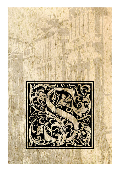 Ornate S Wall Art