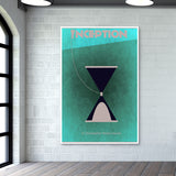 Inception minimalist movie poster Wall Art