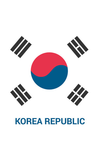 Korea Republic | #Footballfan Wall Art