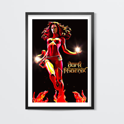 Dark Phoenix Wall Art