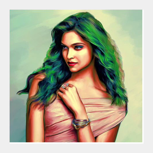 Deepika Padukone Square Art Prints