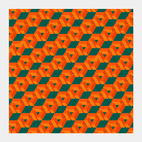 Square Art Prints, 3d pattern Square Art Prints