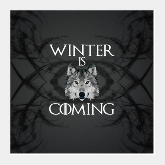 PosterGully Specials, Game of Thrones | Winter is Coming Square Art Prints