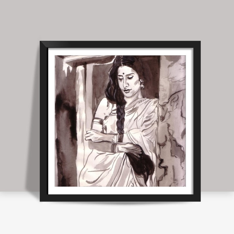 Tabu is a versatile actor Square Art Prints