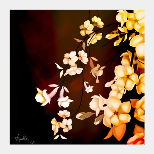 Square Art Prints, Blossom Square Art Prints