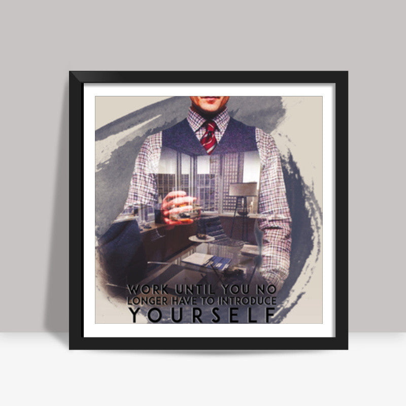 Suits | Harvey Specter Quote Square Art Prints