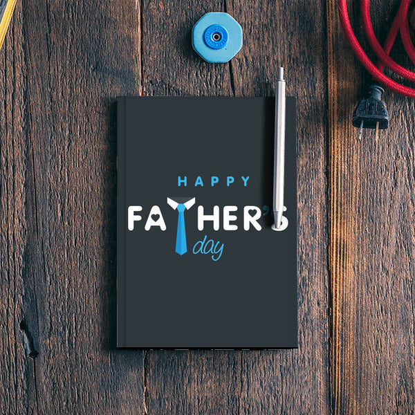 Fathers Day With Tie And Love Symbol | #Fathers Day Special Notebook