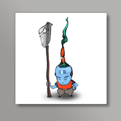 The Peace Keeper Square Art Prints