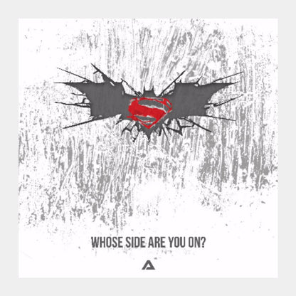 Square Art Prints, BATMAN V SUPERMAN