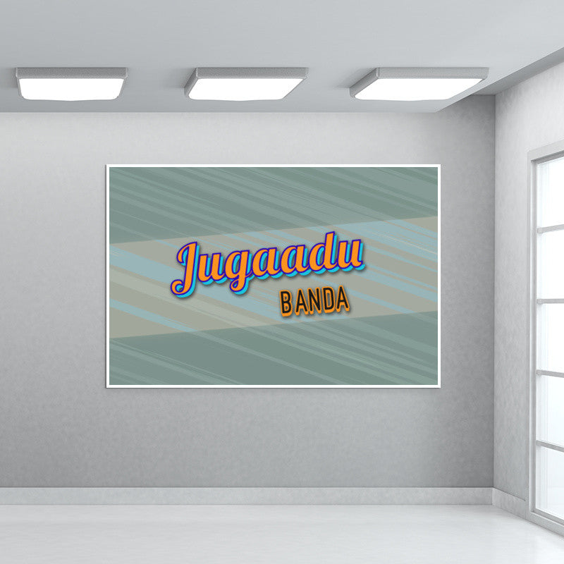 Jugaadu Banda (Texture Back) Wall Art