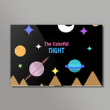 THE COLORFUL NIGHT Wall Art