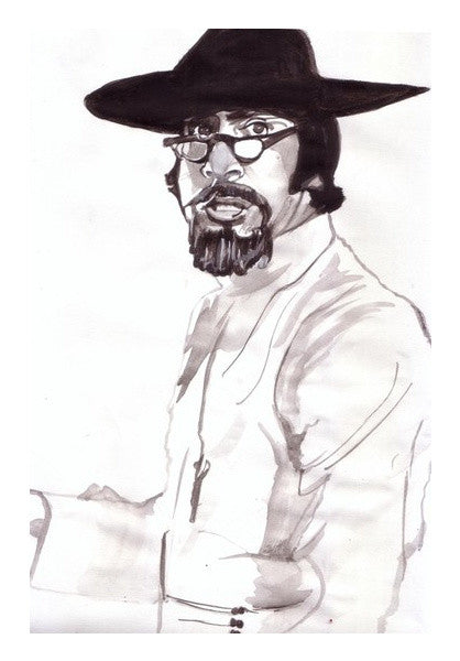 Bollywood superstar Amitabh Bachchan excelled in his role as Anthony Gonsalves in the movie Amar Akbar Anthony Wall Art