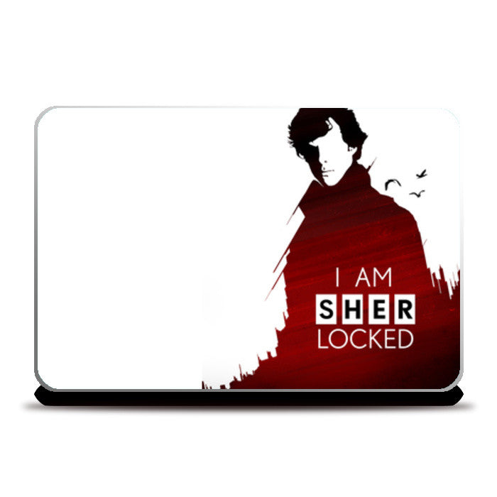 I am Sherlocked Laptop Skins