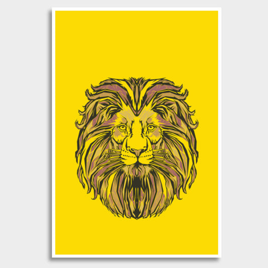 Lion Pop Art  Giant Poster