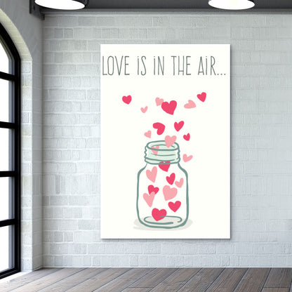 love is in the air! Wall Art