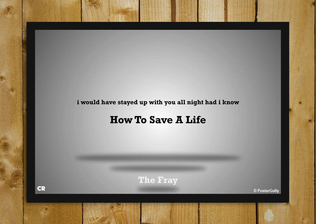 Brand New Designs, How To Save A Life  Artwork