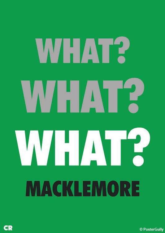 Brand New Designs, Macklemore Artwork