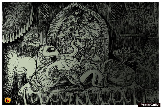 Brand New Designs, Alien Kamasutra Mughal Artwork