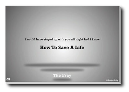 Brand New Designs, How To Save A Life  Artwork