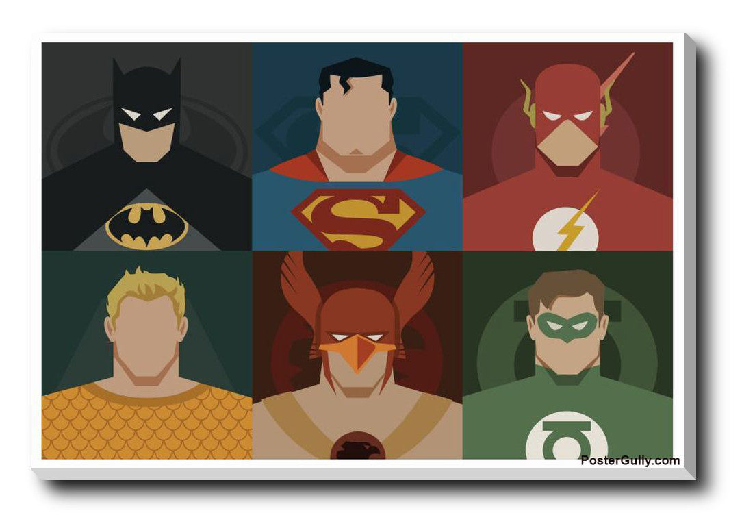 Brand New Designs, Justice League Minimal Artwork