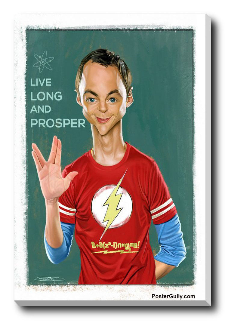 Wall Art, Sheldon Cooper Artwork