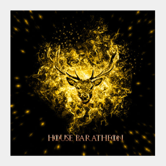 House Baratheon Square Art Prints