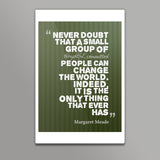 A Small Group Of People | Office Decor Wall Art
