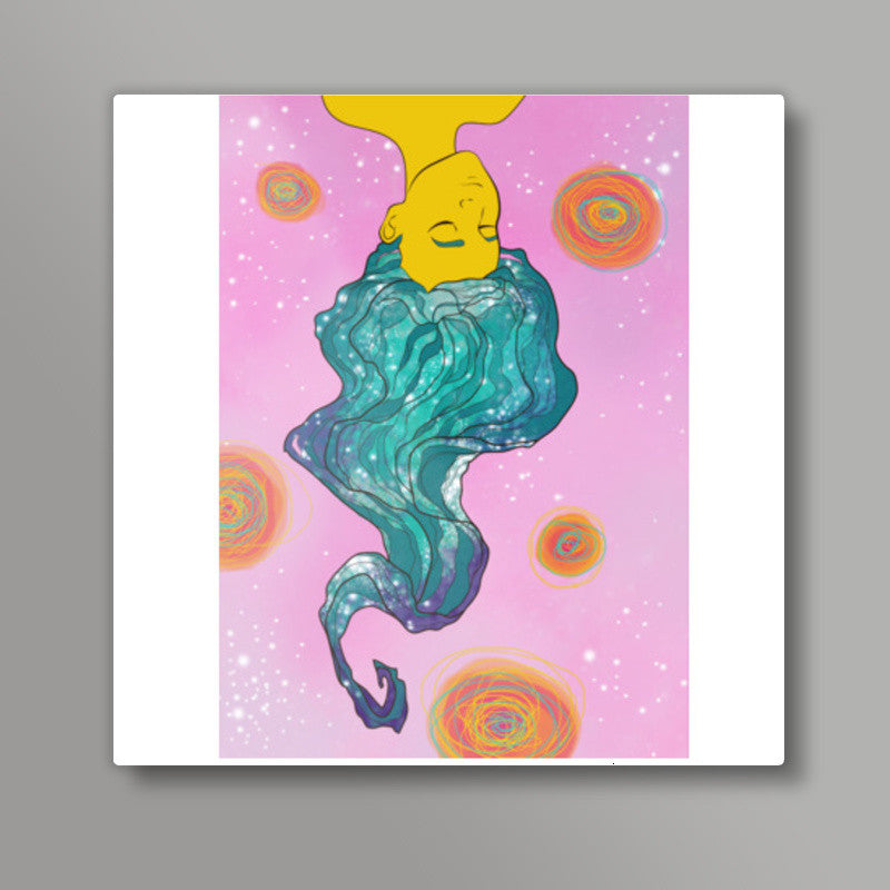 Galaxy Of Thoughts Square Art Prints