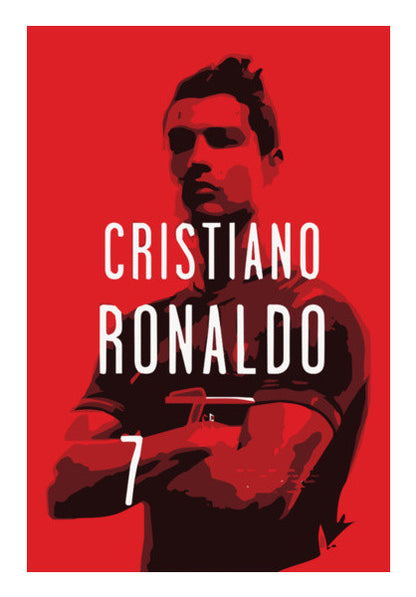 Wall Art, Cristiano Ronaldo Minimal Design Wall Art