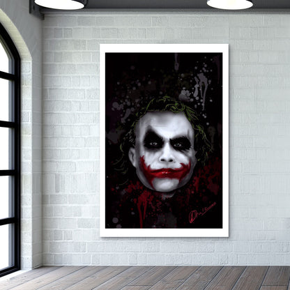 Joker Wall Art | Loco Lobo