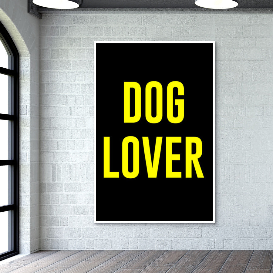 DOG LOVER Wall Art