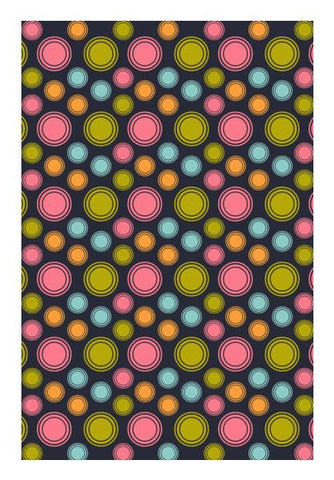 PosterGully Specials, Multicolored repeating circles Wall Art