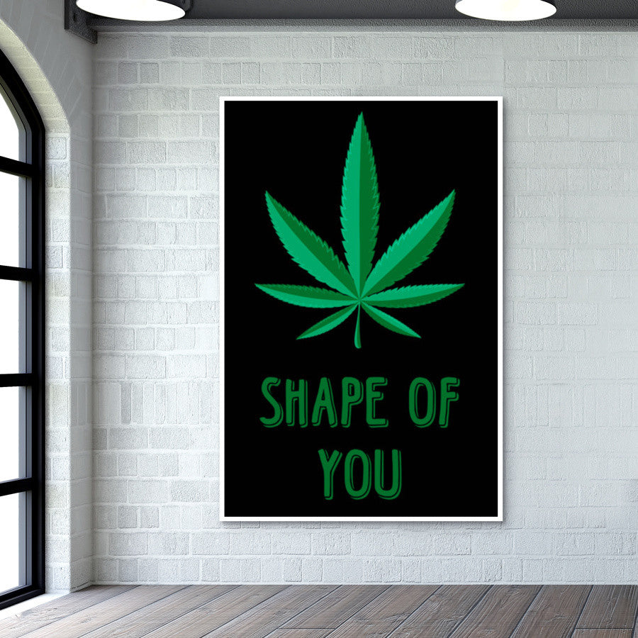 SHAPE OF YOU Wall Art