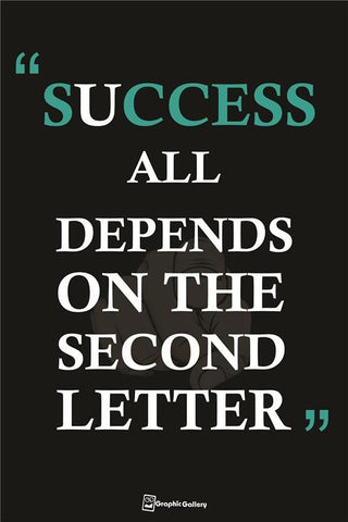 PosterGully Specials, Success  Wall Art
