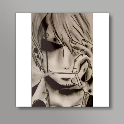 Sanji One Piece Square Art Prints