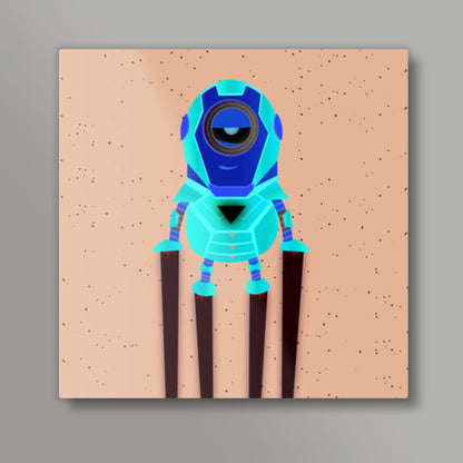 Minion Ironman Square Art Prints